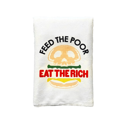 Eat The Rich Kitchen Towel