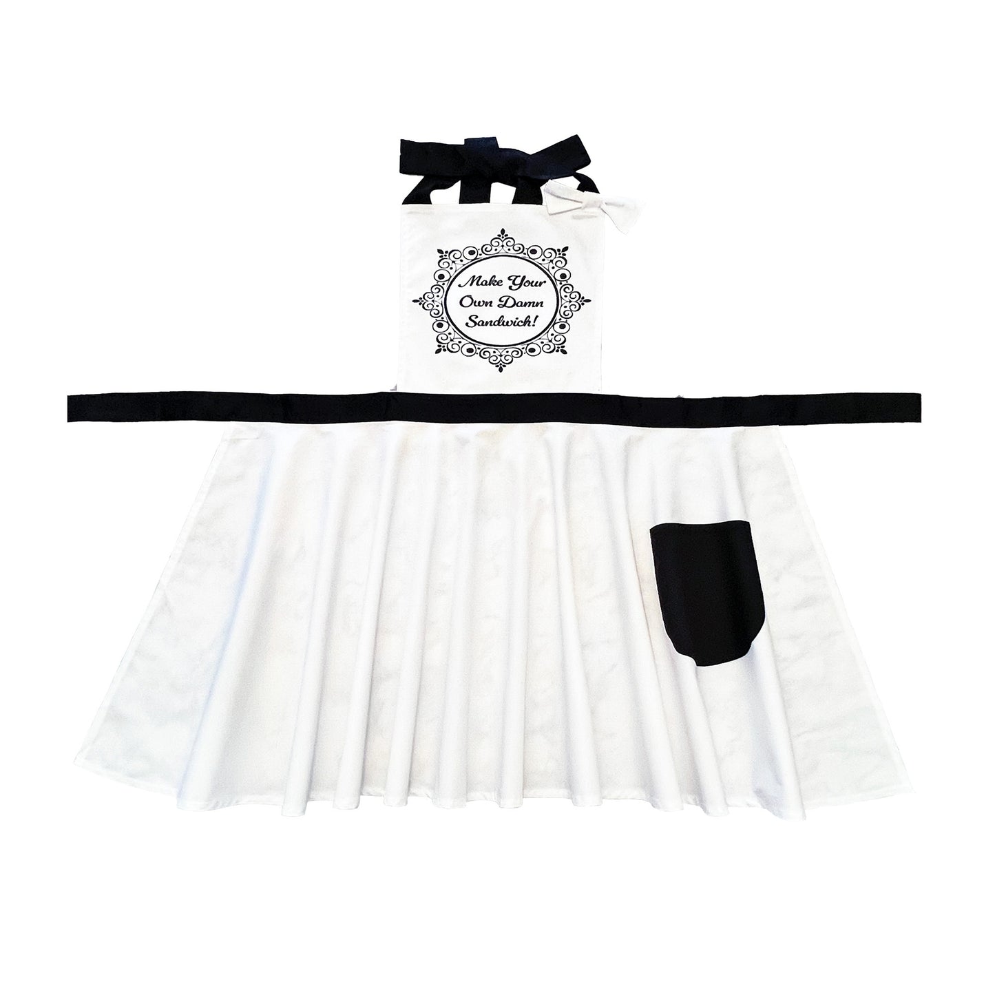 Make Your Own Sandwich Vintage Style Apron